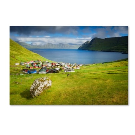 Philippe Sainte-Laudy 'Fjords Of The Faroe Islands' Canvas Art,12x19